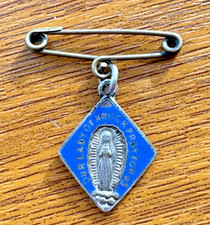 Catholic Devotional Pin Medal