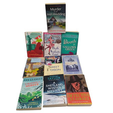 10 x Crime Detective Paperback Books Paige Taylor Dunn Roberts Marston Granger