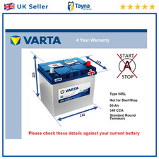 Car Battery fits SUBARU WRX