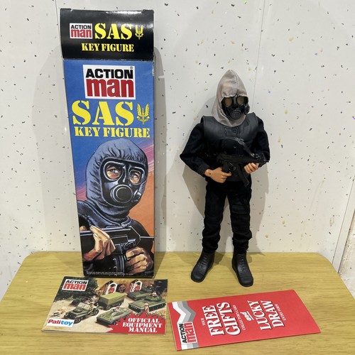 Vintage action man boxed sas - vintage,