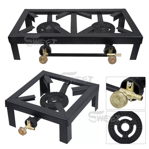 Camping stove double - stove, double/single