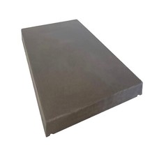 Dark Grey - Concrete Coping Stone - 300mm 12"- Flat With Drip Checks