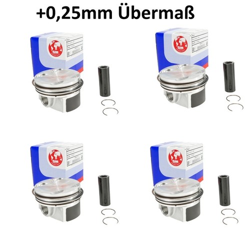 Piston kit oversize - piston,