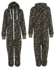 Mens Ladies 1Onesie Military