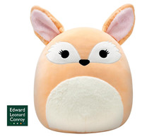 Squishmallows Original 16inch Pace the Tan Fennec Fox - Large Ultrasoft Official