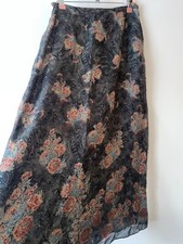 SILK Skirt Vintage Floral