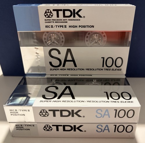 Tdk 100 blank audio - 3, sa