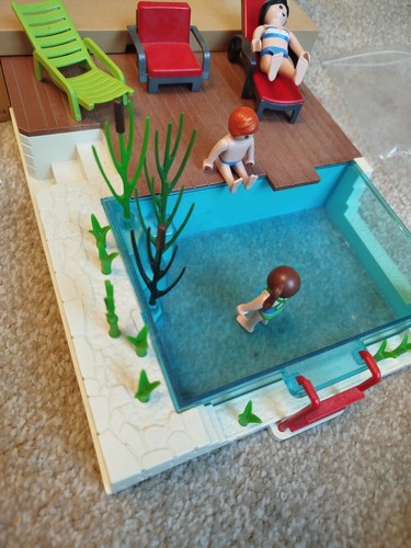 Playmobil swimming pool - playmobil,
