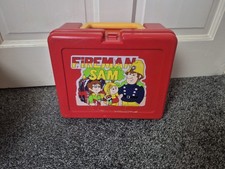 Vintage fireman sam lunch box - sam,