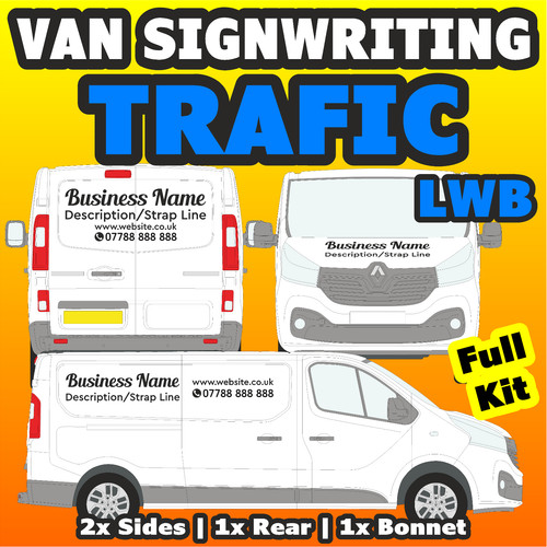 Renault trafic van sign - renault,