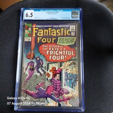 Fantastic Four 36 - 1965 - 1st Frightful Four - CGC 6.5 Fine +