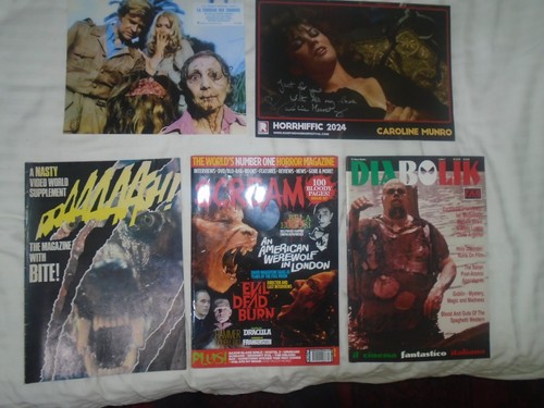 Joblot horror movie - horror, magazines