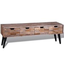 Reclaimed Teak Console TV