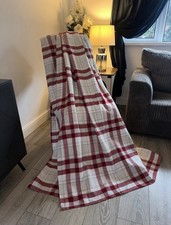 A Pair Of Wool Look Tartan