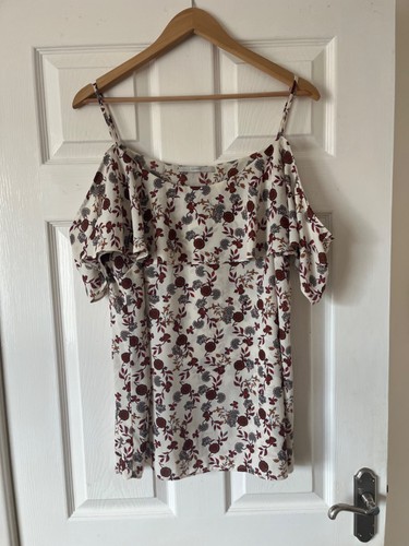 George ladies beige floral