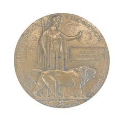 First World War Death Plaque Named To Edmund Humphrey