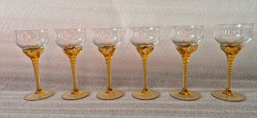Set six vintage - six, amber