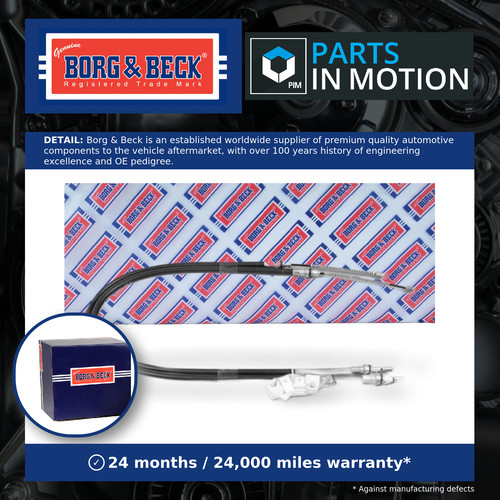 Handbrake cable fits - cable,
