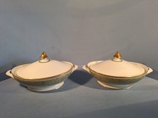 ROYAL DOULTON ENGLISH RENAISSANCE PATTERN, A PAIR OF LIDDED TUREENS