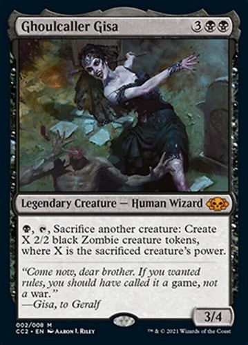 Ghoulcaller gisa commander - ghoulcaller,
