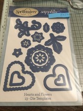 Spellbinders Sapphire Hearts