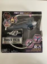 Star Trek 40th Anniversary Phaser Complete Original Packaging Fully Working