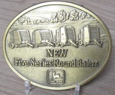 JOHN DEERE BELT BUCKLE 1989