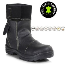 Mens Leather Flame Retardant