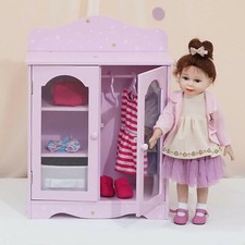Olivia's Little World - 18" Doll Fancy Closet with Hangers