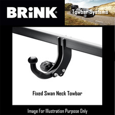 Brink Fixed Swan Neck Towbar For Toyota Yaris Hatchback 2010 - 2020