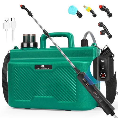 Battery powered sprayer - battery, 8l