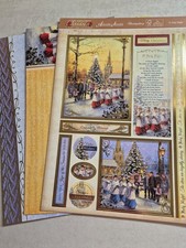 Hunkydory Xmas card topper set