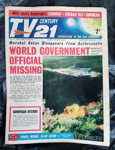 Century comic 31 - tv, 21
