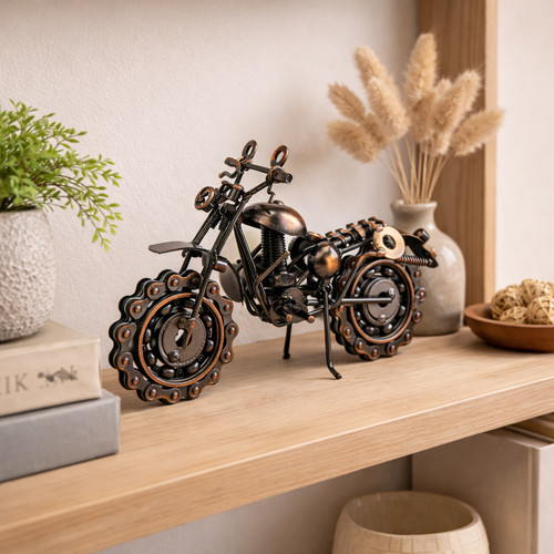 Bike sculptures scrambler - sculptures,
