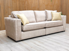 'Chelsea' 4 Seater Sofa Beige