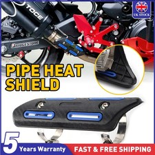 Motorcycle Exhaust Middle Pipe Heat Shield Link Cover Muffler Protective Guard