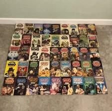 Dr Doctor Who 45 Paperback Target Novels Classic Dr Who Bulk Lot Collection Lot