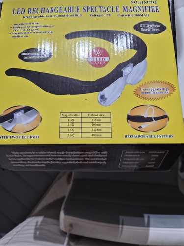 Led rechargeable spectacle - led,