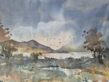 Scottish Loch Scene