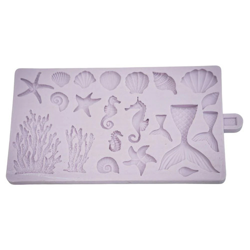 Under the sea silicone mould - silicone,