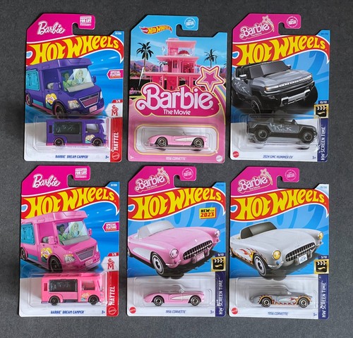 Hot wheels barbie - hot, 💜🩷