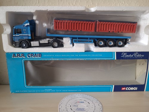Corgi cc12004 man - man, flatbed