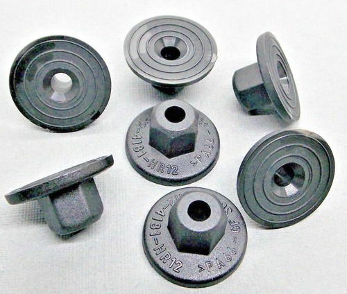 Audi unthreaded plastic nuts - audi,