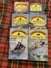 6 x Arthur Ransome Swallows &