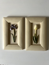 WATERSMEET STUDIOS 'Countryside in relief' Wall Plaque Handmade & Painted