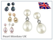 Pearl Stud & Drop Earrings -