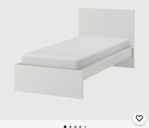 Ikea malm single bed frame - ikea,