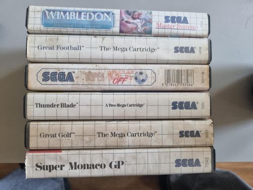 Working sega master - 6, x