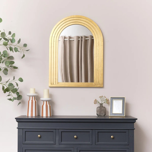 Large gold arched - large, wall