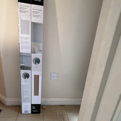 Brewster shaker mdf wall - shaker,